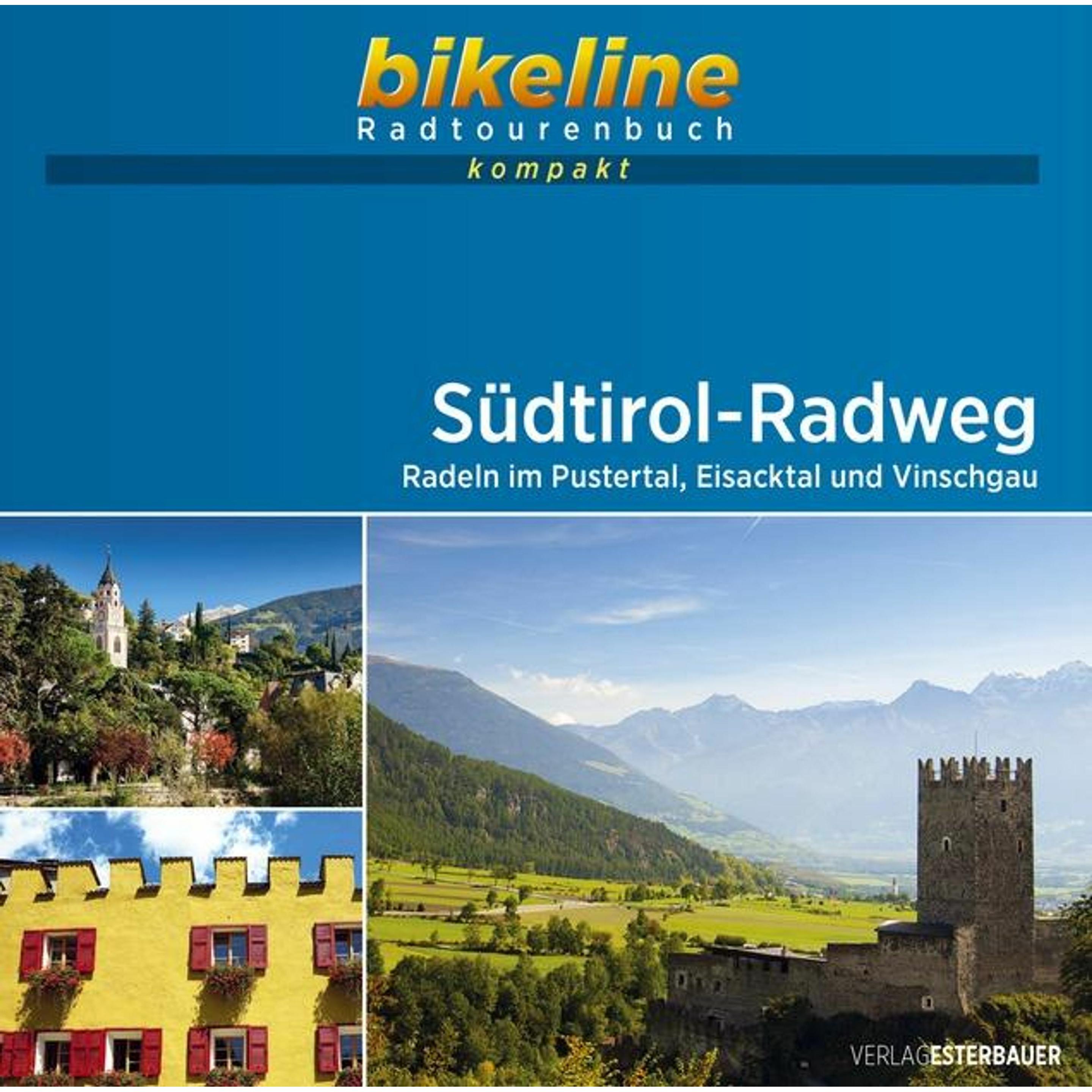 Südtirol-Radweg 1 : 50 000, Ratgeber von Esterbauer Verlag