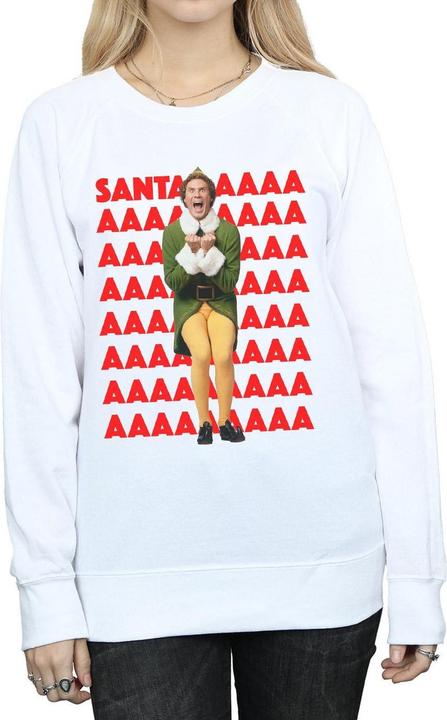 Produktbild Elf Buddy Santa Scream Sweatshirt (L)