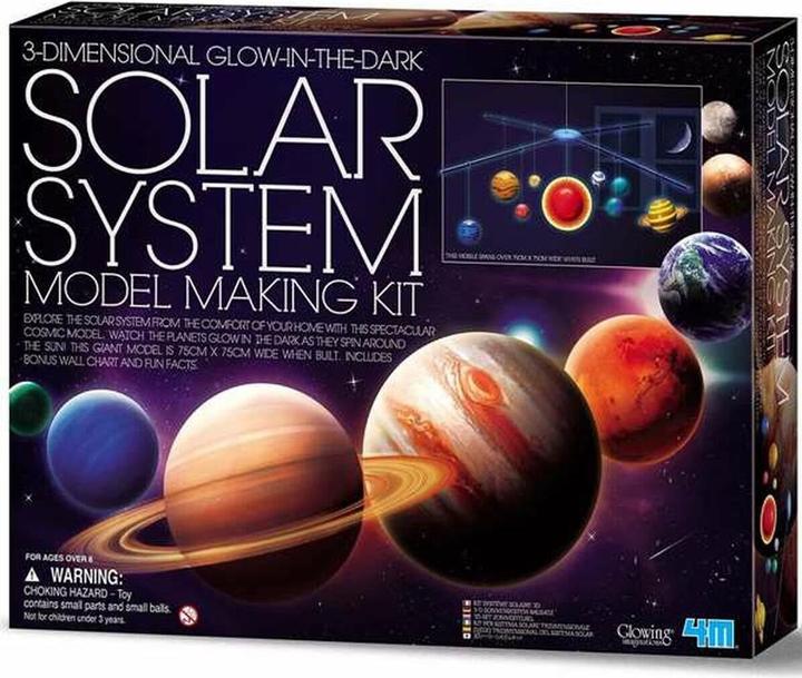 Productafbeelding 4M 3D Zonnestelsel Mobiel Maken Kit