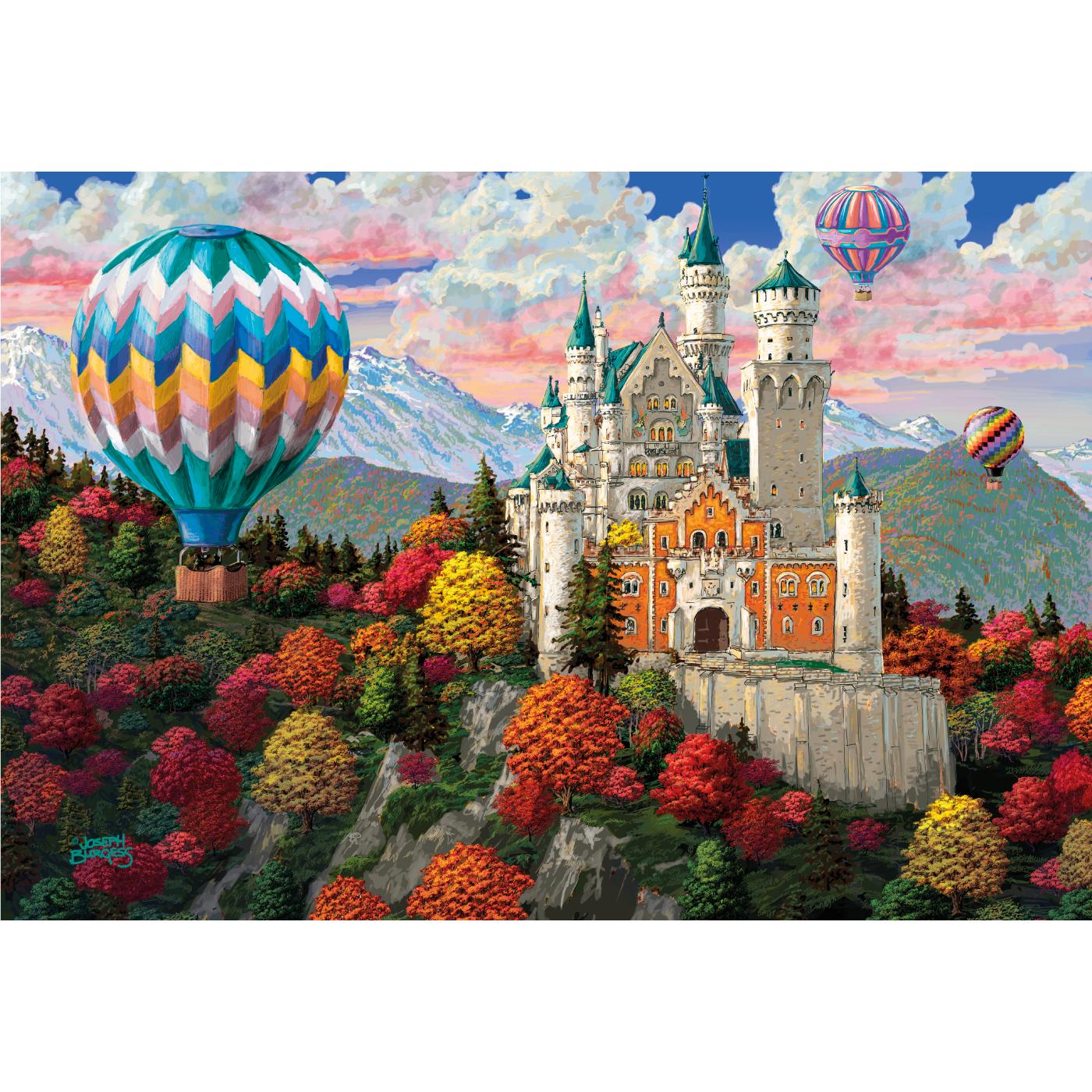 WoodenCity The Neuschwanstein Castle (750 Teile)