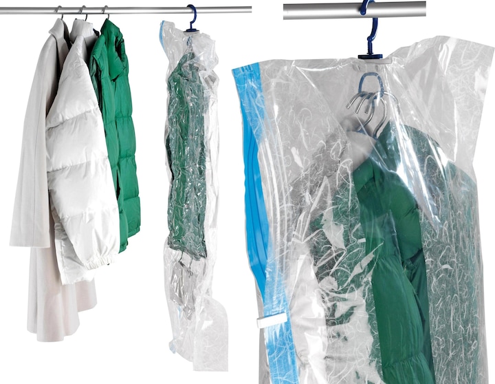 Wenko Sac à vêtements peu encombrant