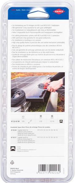 Image du produit Knipex Pince à sertir PreciForce (220 mm)