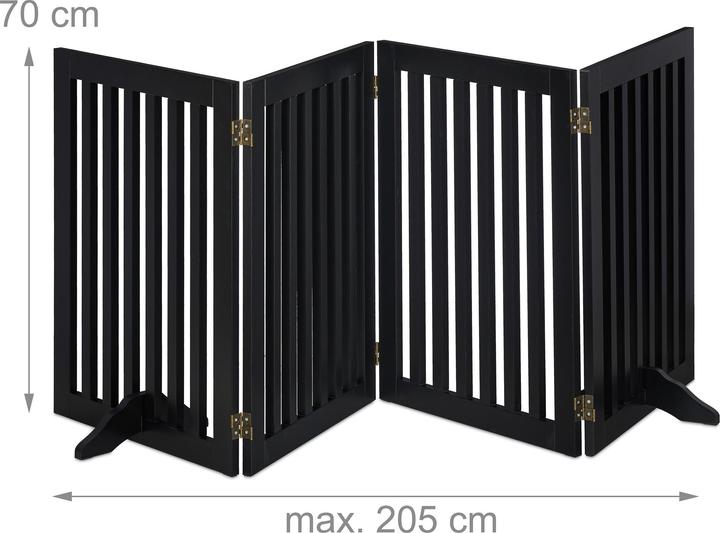 Image du produit Relaxdays Barrière-de-sécurité (205 cm)