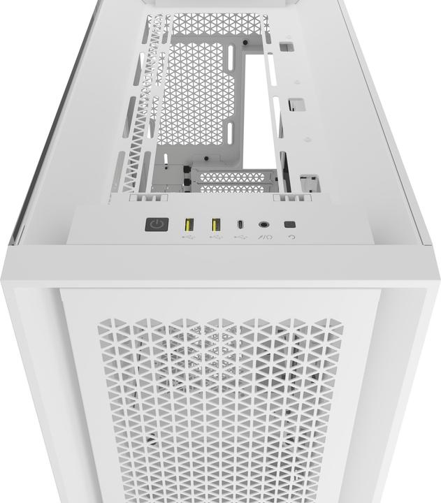 Actual product image Corsair FRAME 5000D RS WHITE MID CASE (Mini-ITX, ATX, mATX, E-ATX)
