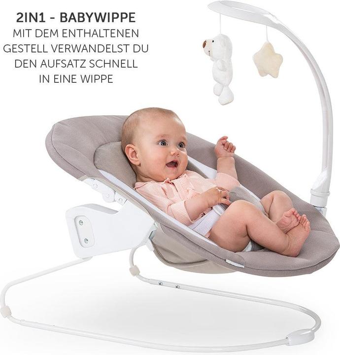 Immagine prodotto Hauck Seggioloni Alpha Plus Walnut Newborn Set Deluxe - 4 pezzi. (Seggiolone booster)