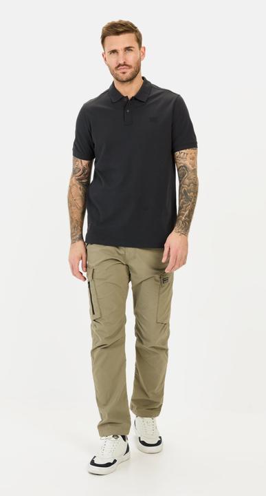 Actual product image Camel Active Kurzarm Poloshirt aus einem Baumwollmix (XXL)