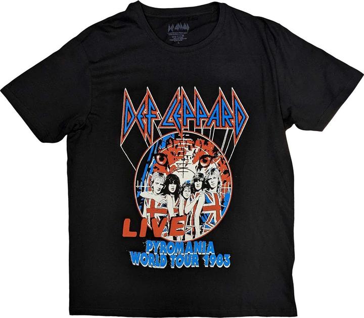 Produktbild Def Leppard Pyro World Tour TShirt (L)
