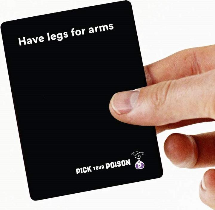 Actual product image Dyce Games Pick Your Poison The Would You Rather...? Party Game (Family / All Ages Edition) (English, 3 - 10 Players)
