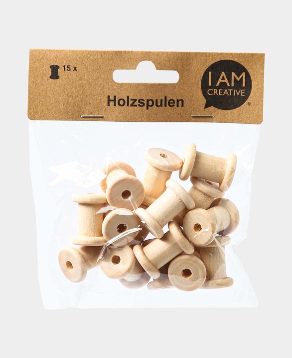 Produktbild I Am Creative Holzspulen, FSC, 15 Stk.