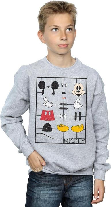 Produktbild Disney Mickey Mouse Construction Kit Sweatshirt Jungen (116)