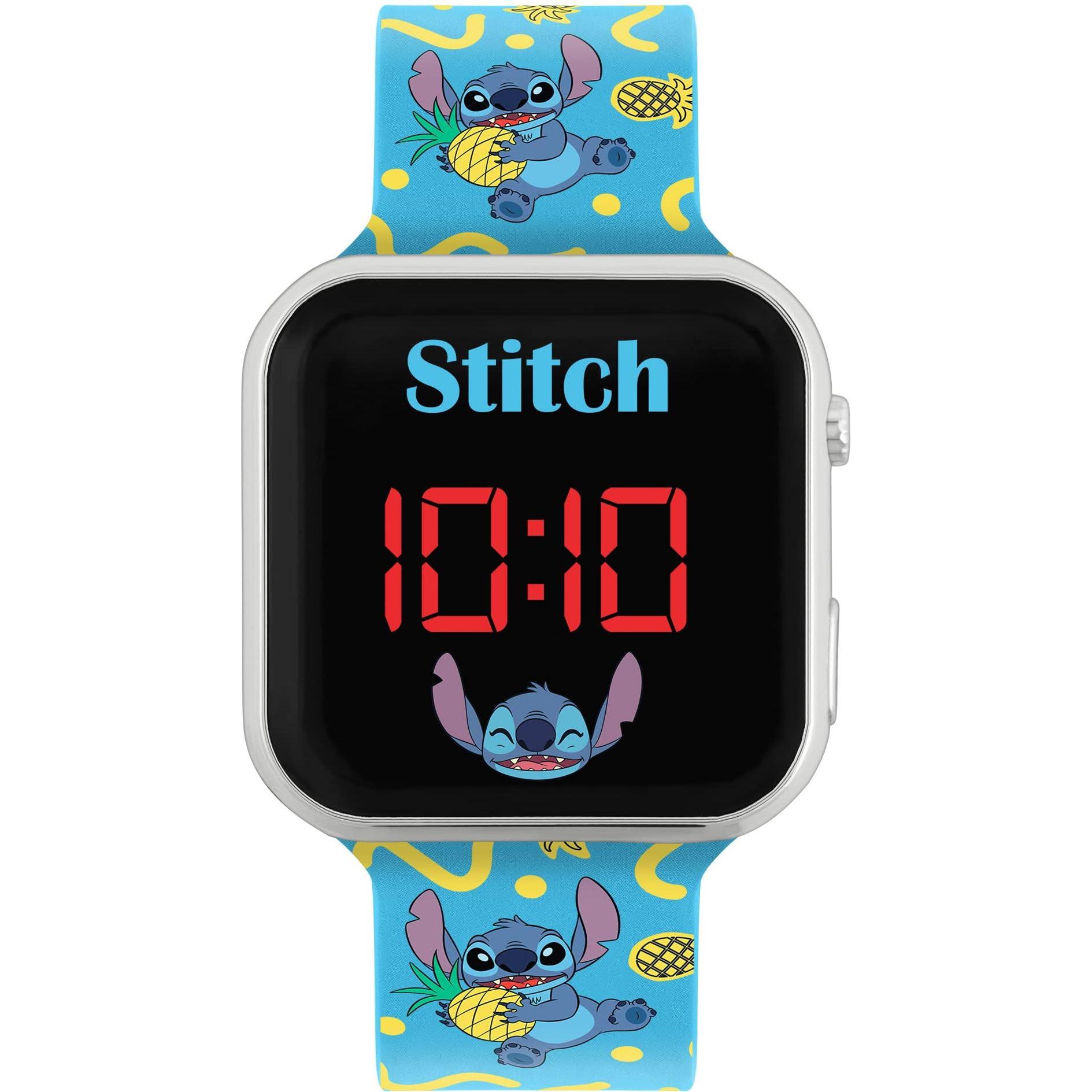 Thumbnail - Kids Licensing, Armbanduhr, Stitch, Blau, (Digitaluhr, 40 mm)