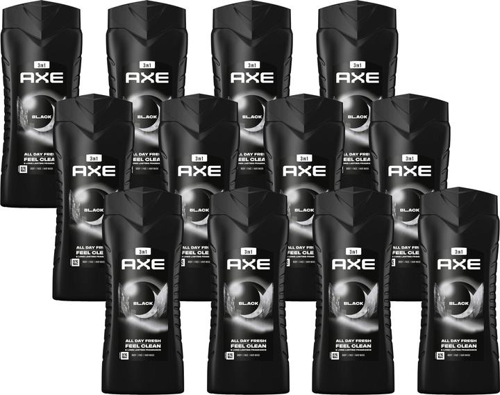 Actual product image AXE Shower Gel Black 400 ml (4800 ml)