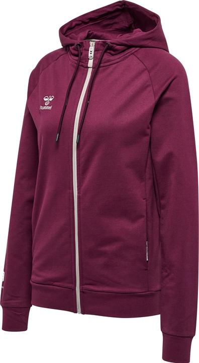 Actual product image hummel Hmlmove Grid Cot. Zip Hoodie Woman (XS)