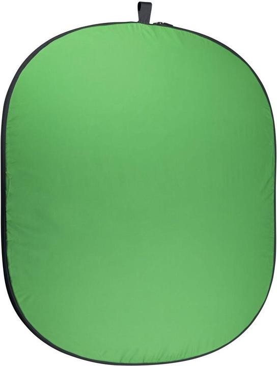 Caruba faltbarer Hintergrund 150x200m Baumwolle grÃ¼n/blau (150 cm, 200 cm)