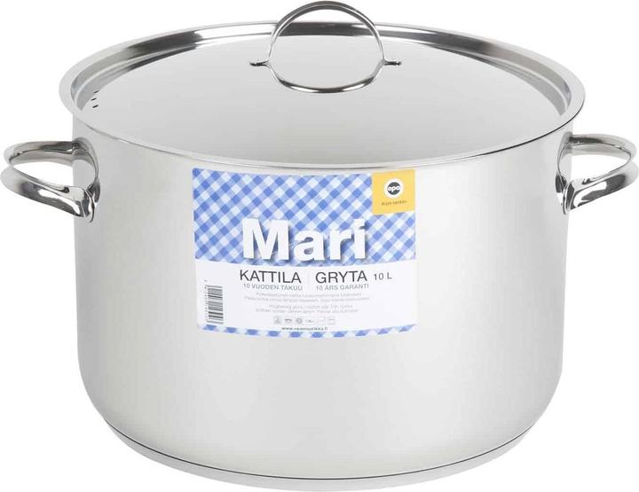 Actual product image OPA Mari Pot, 10L (Pot, Stainless steel)
