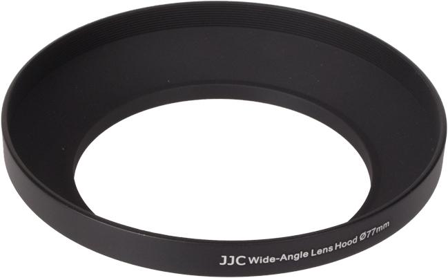 JJC Metalen Zonnekap voor Groothoeklenzen 77mm