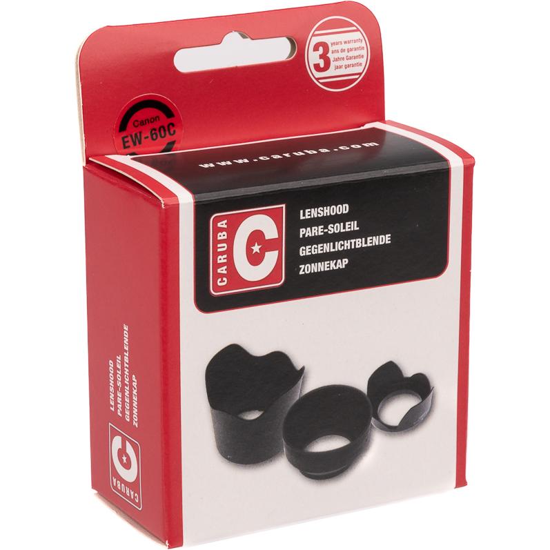 Caruba EW 60C Schwarz, Gegenlichtblende, Schwarz