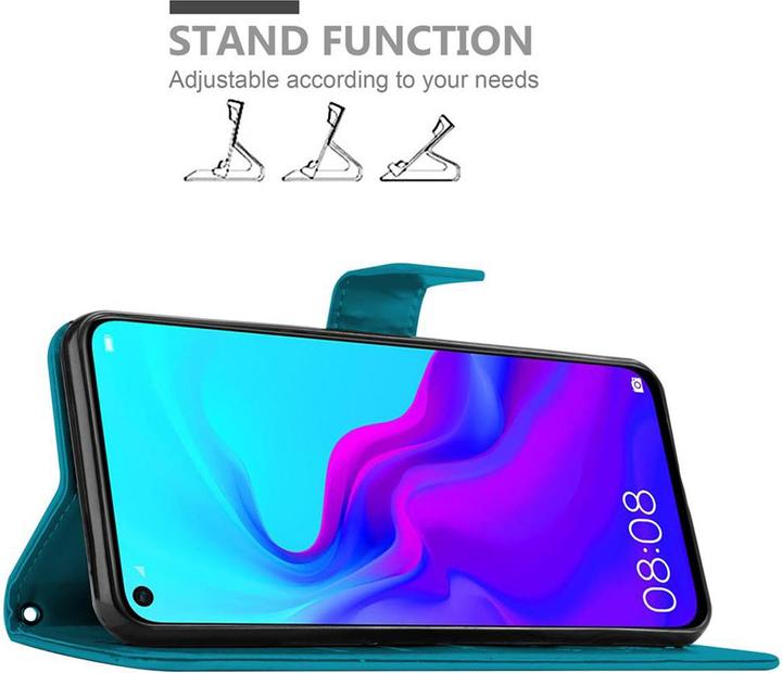 Produktbild Cadorabo Flower Book Cover (Huawei Nova 4)