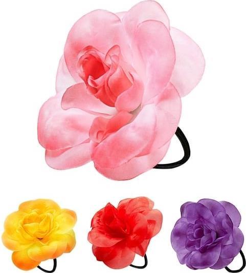 Produktbild Widmann Haargummi Mit Rosa Blume