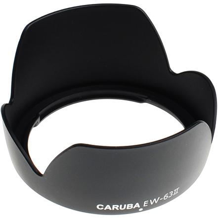 Caruba EW 63II Schwarz, Gegenlichtblende, Schwarz