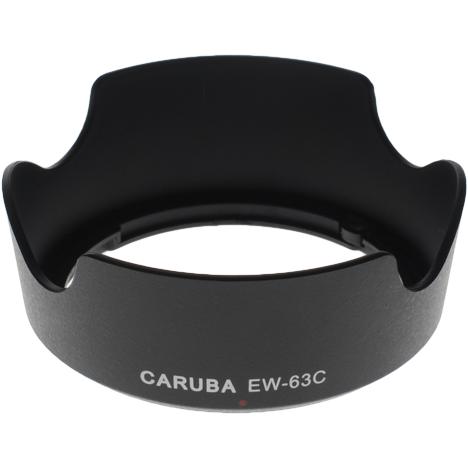 Caruba EW 63C Schwarz, Gegenlichtblende, Schwarz