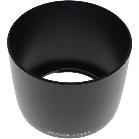 Caruba ET 64II Schwarz, Gegenlichtblende, Schwarz