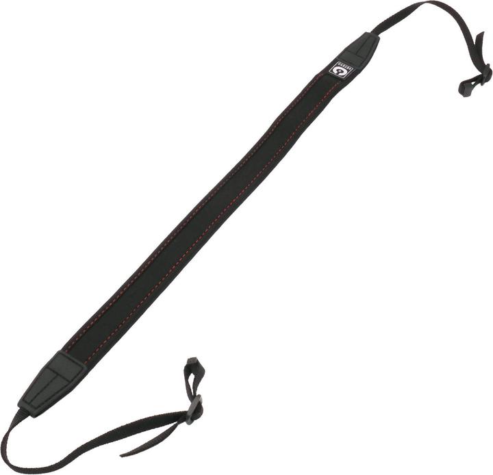 Caruba Camera Neckstrap Slim Type (Schwarz + Rot) (Nackengurt)