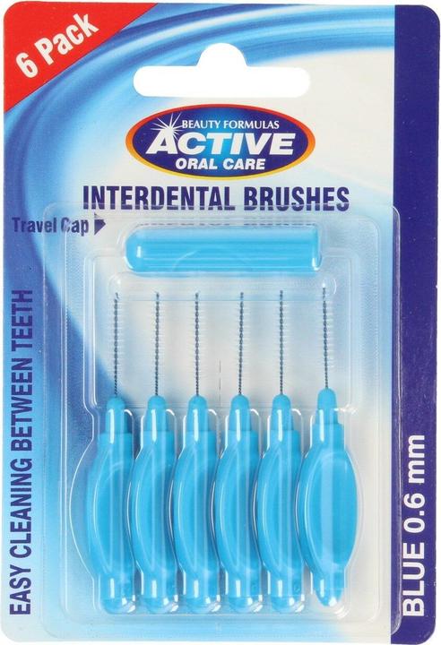 Immagine prodotto Beauty Formulas Active Oral Care - Scovolini Interdentali Pulitori Interdentali 0.60Mm 6Pz. (6 x, 0.60 mm)