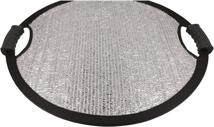 Actual product image Caruba Windproof Silver Reflector 110cm (Reflector, 110 cm)
