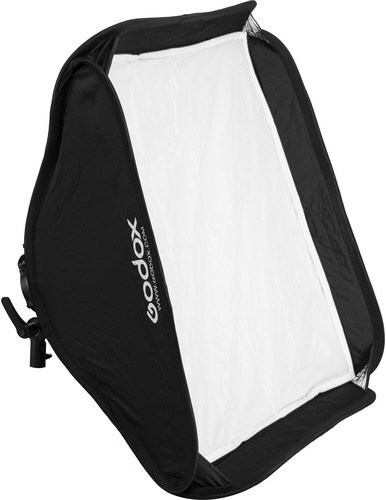 Image du produit Godox S2 type Bracket Bowens + Softbox 80x80cm + Grid (Pièces de rechange pour flash)
