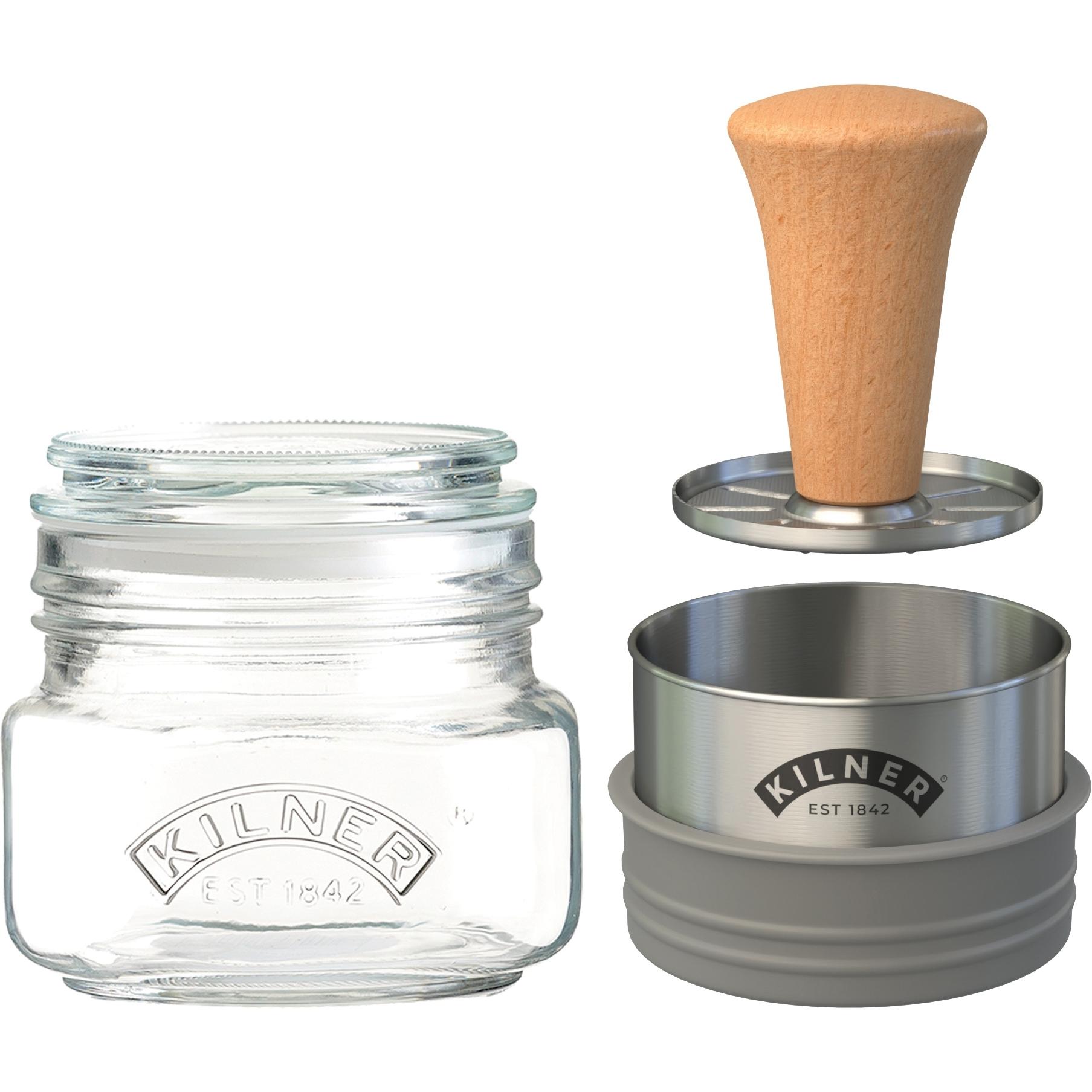 Kilner Mash & Store Set, Lunchbox, Grau