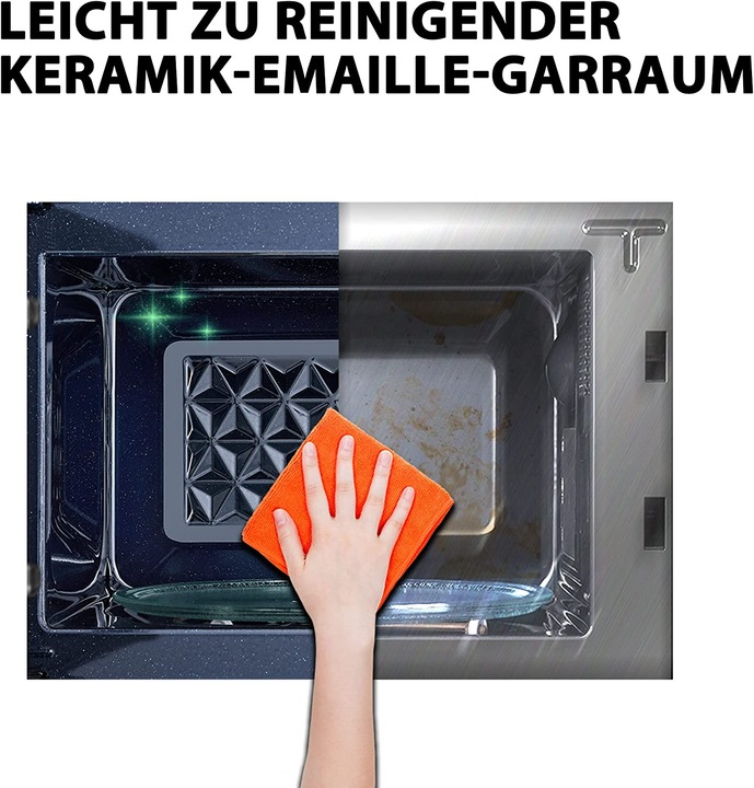 Produktbild Toshiba MV-AM20T(BK), Emaille-Garraum (20 l)