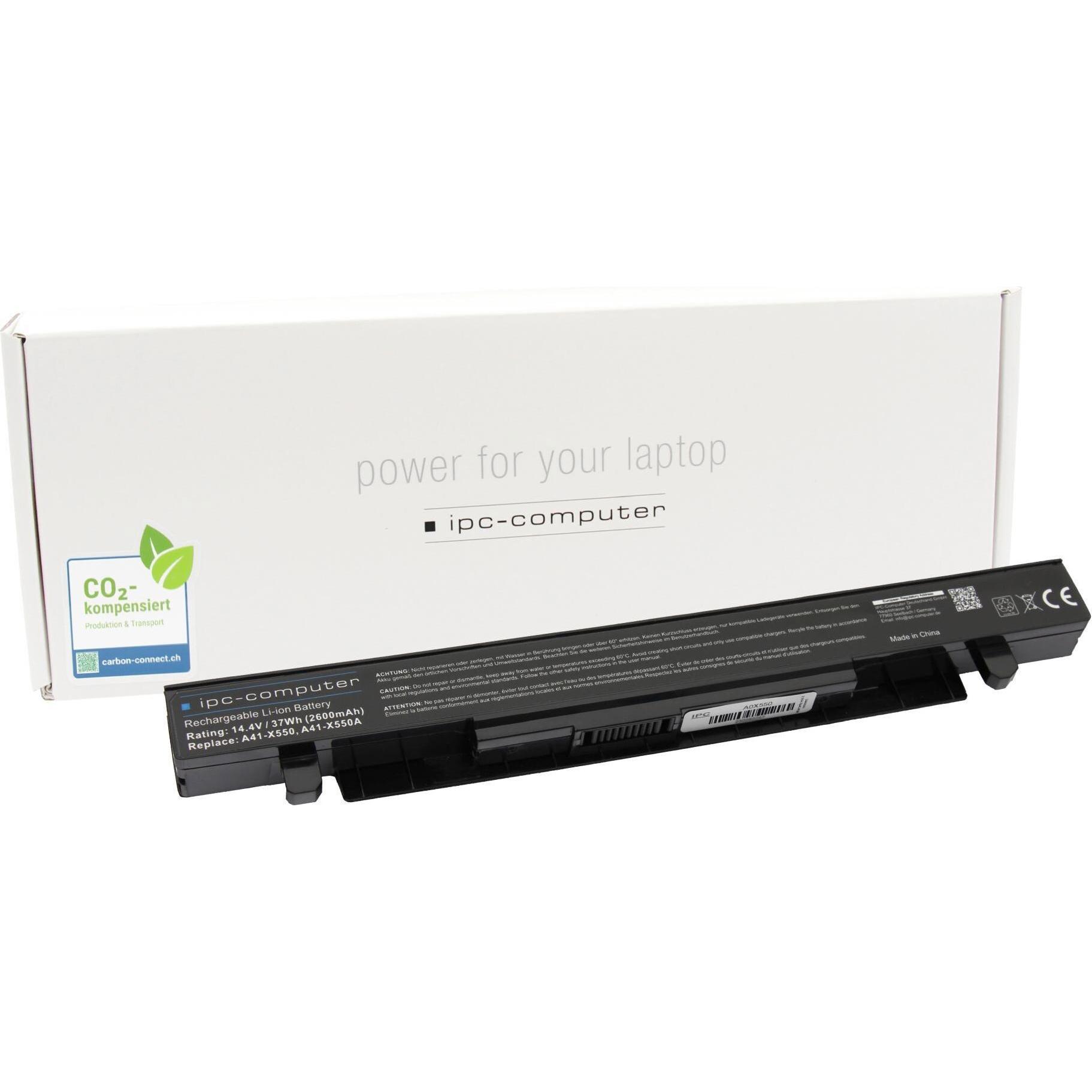 Thumbnail - IPC X55LM9H (4 Zellen, 2600 mAh), Notebook Akku