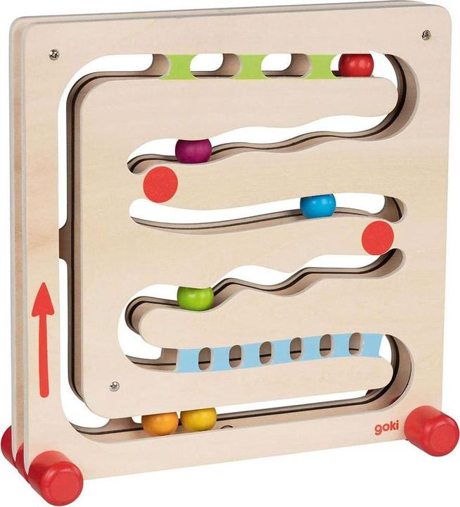 Goki Kugelbahn mit 6 Kugeln