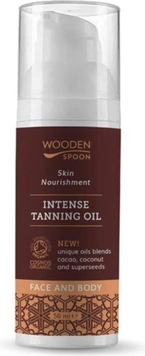 Wooden Spoon Intense Tanning Oil Intensive Bronzing Oil For Face And Body 50Ml
