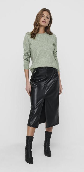 Actual product image Only Plain knitted sweater (M)