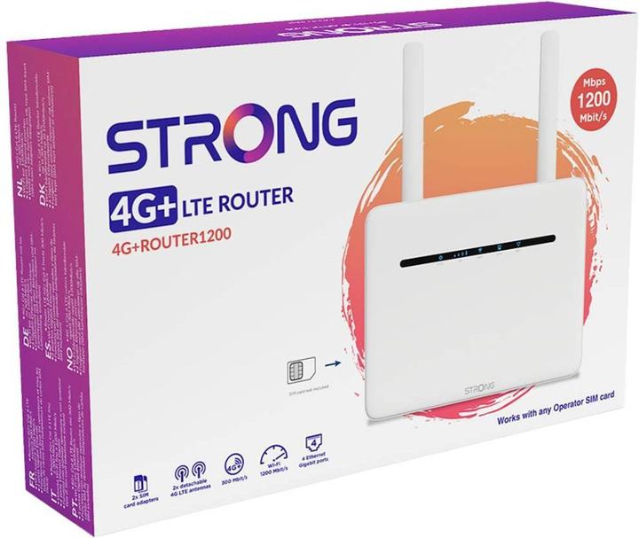 Actual product image Strong 4G+ LTE Router 1200