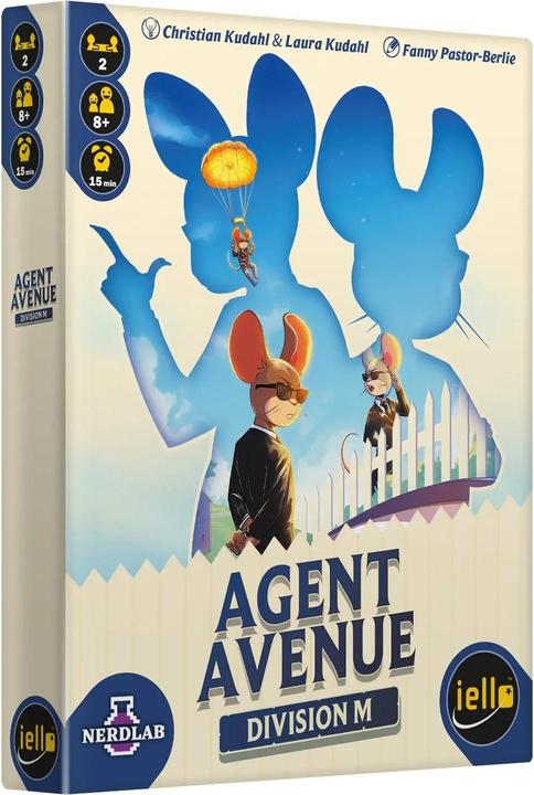 Iello Jeu - Agent Avenue : Division M (Ext) (FR) (French, 2 - 4 Players)