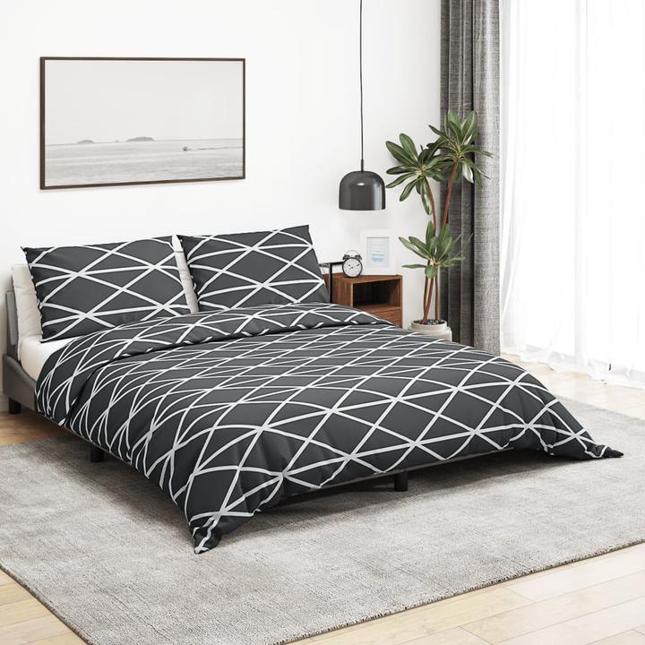 Produktbild vidaXL Bettwäsche Set (Duvetbezug, 135 x 200 cm)