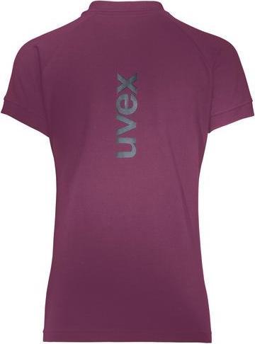 Actual product image Uvex Safety Polo shirt uvex collection 26 red, berry XXL (XXL)