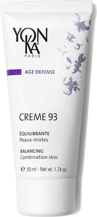 Actual product image Yon-Ka Creme 93 Mattifying Moisturizer 50ml Balancing Facial Cream for Combination Skin with Vitamin (50 ml, Day cream)