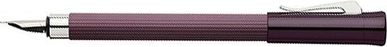 Actual product image Graf von Faber Castell Füllfeder Tamitio bordeaux M (Berry, Bordeaux red, Dark Bordeaux)