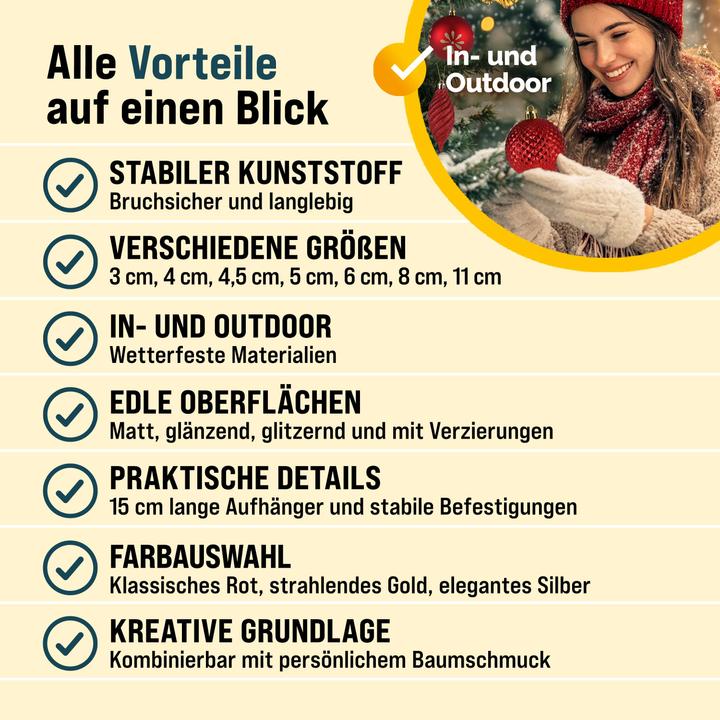 Image du produit Deuba Décors de Noël (103 -pièce)