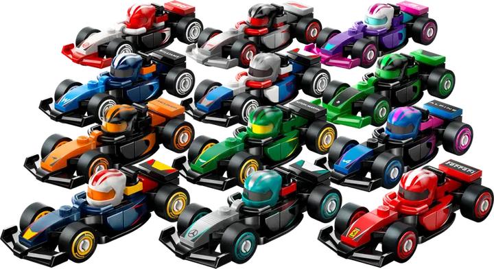 Actual product image LEGO F1 racing cars to collect (Assorted) (71049, LEGO Minifigures)