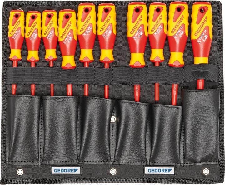 Produktbild Gedore VDE-Werkzeugsortiment Hybrid (53 Teile)