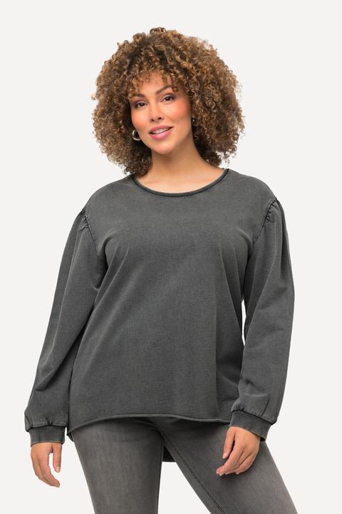 Produktbild Ulla Popken Sweatshirt, Oversized, Rundhals, Langarm (46, 48)