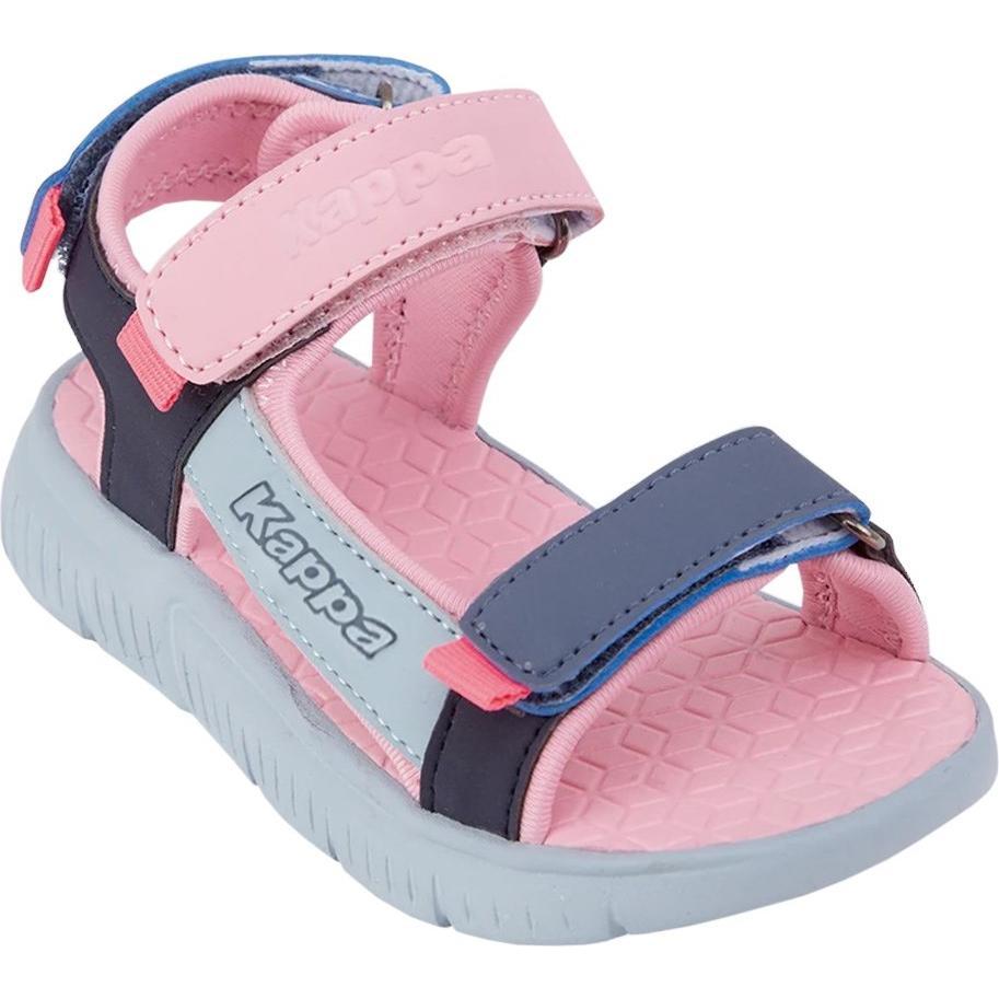 Kappa, Jungen, Sandalen, Sandały dla dzieci Kana MF różowo-szare 260886MFK 6117 27, Rosa, (27)