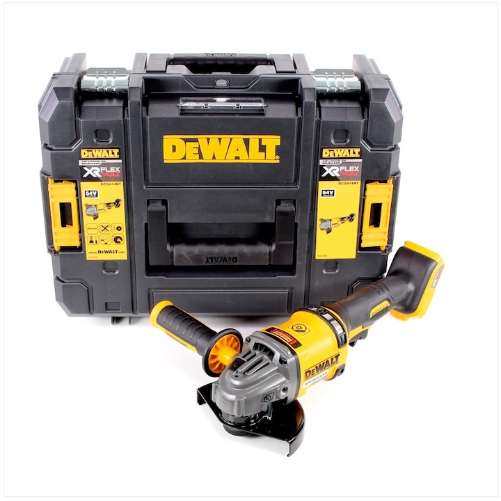 Actual product image DeWalt Cordless angle grinder 54V XR Flex-Volt DCG 414 NT (125 mm)