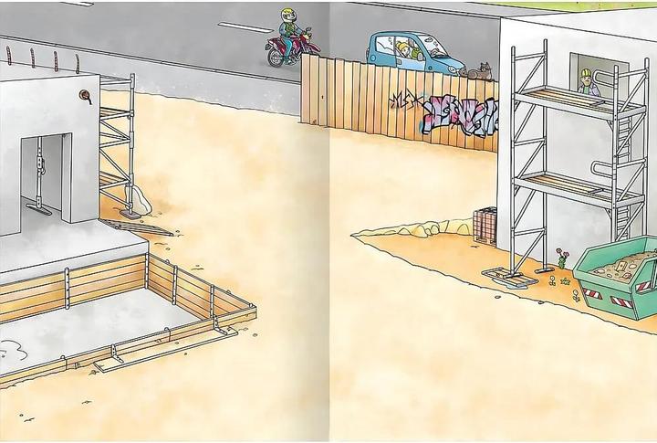 Produktbild Stickerheft - Baustelle (300 Sticker)