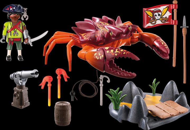Actual product image Playmobil 71532 Fight against the giant crab (71532, Playmobil Pirates)